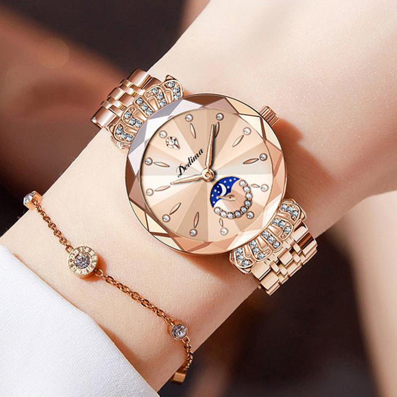 Carina™ - Éclat intemporel montre élégante pour femmes