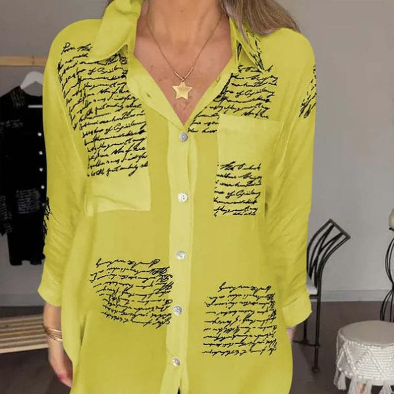 Gisandre™ - Chemise Imprimée Moderne Pour Femme