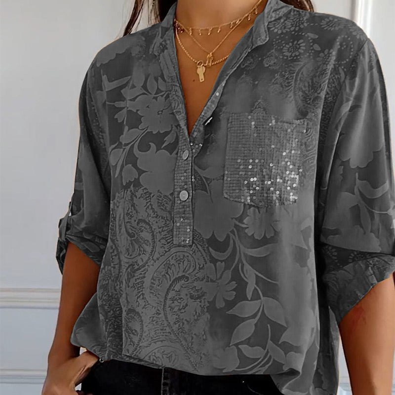 Adelaide™ - Chemise Florale Élégante Été Femme