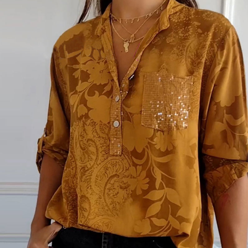 Adelaide™ - Chemise Florale Élégante Été Femme