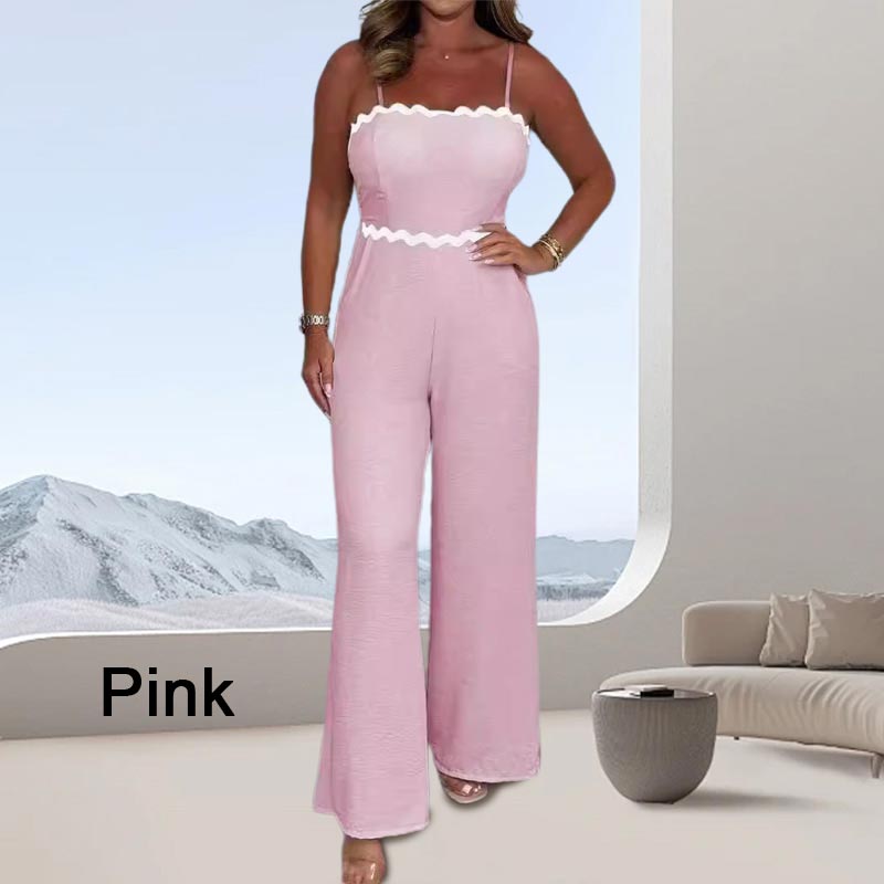 Ismera™ - Combinaison élégante à bretelles avec soutien-gorge intégré
