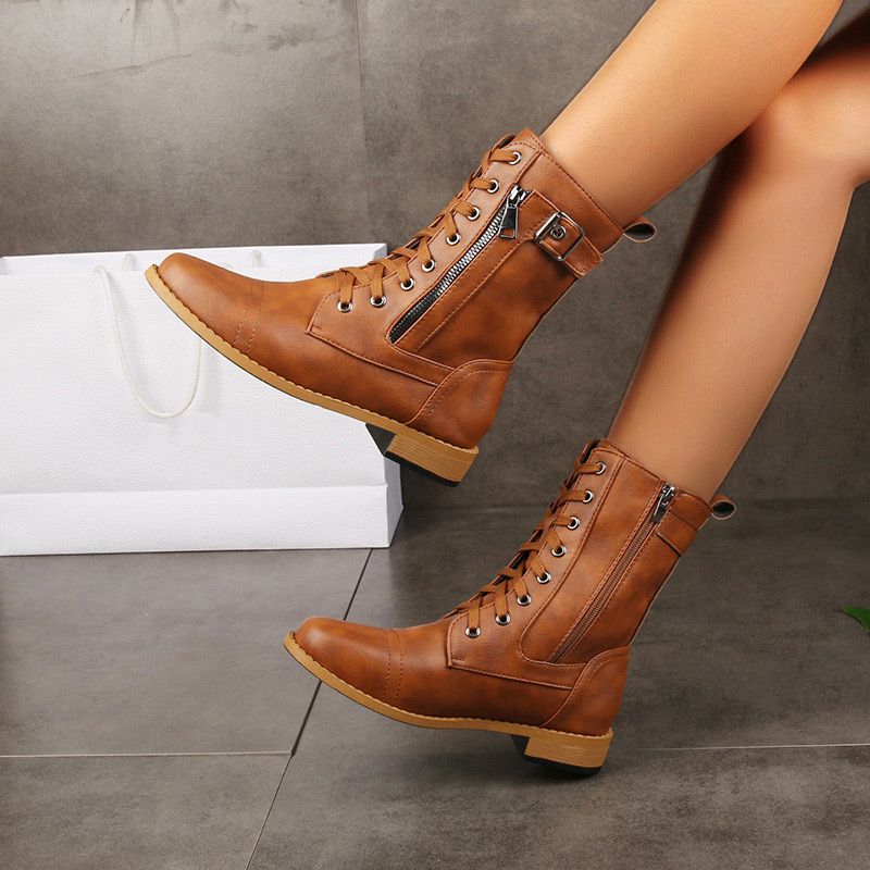 Félice™ - Bottes Orthopédiques Élégantes en Cuir
