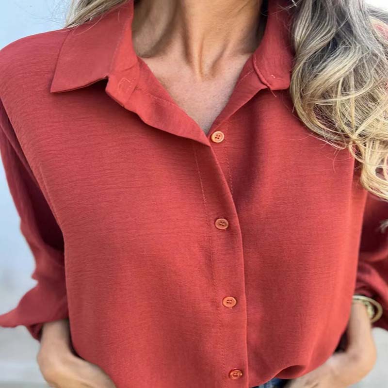 Aenor™ - Chemise Élégante et Polyvalente à Manches Lanterne