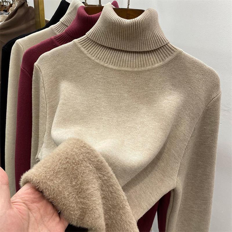 Clementine™ - Pull-over à Col Haut Élégance et Chaleur pour l'Hiver