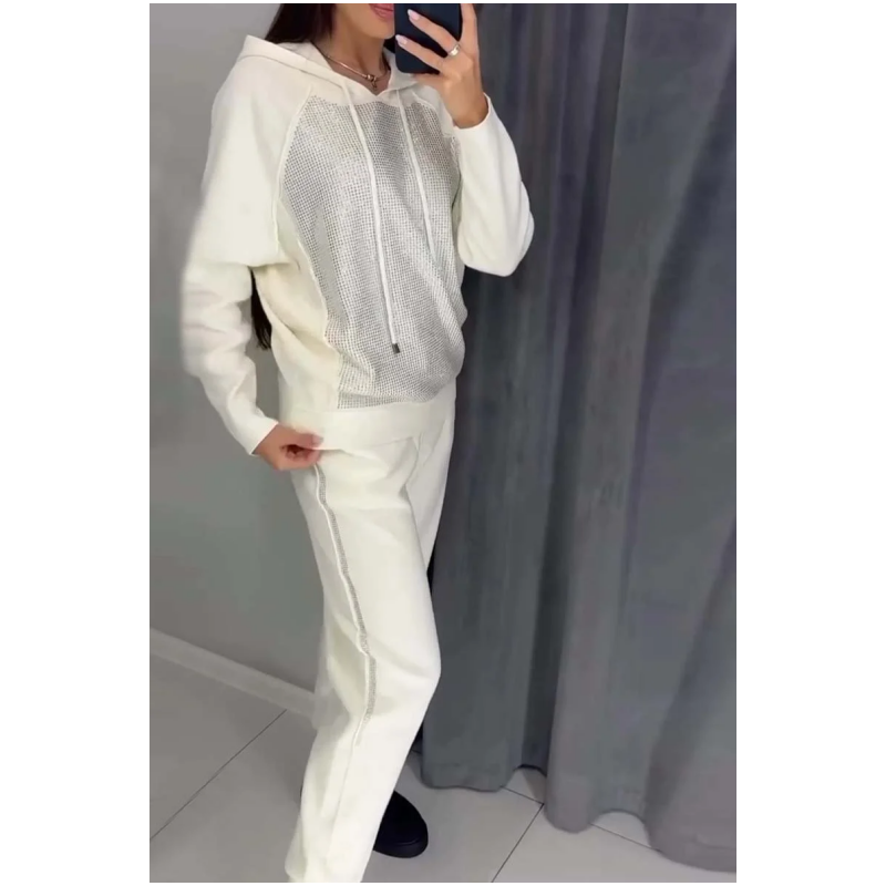 Cécile™ - Ensemble Décontracté à Capuche et Pantalon pour Femmes