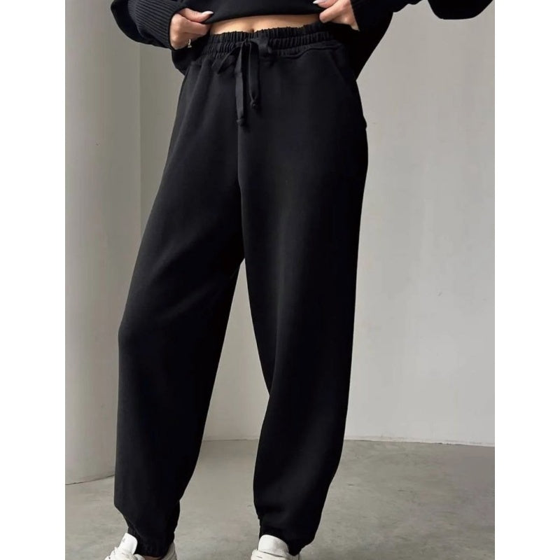 Rie™ - Ensemble Sportif Femme Tricoté à Demi-Fermeture Éclair