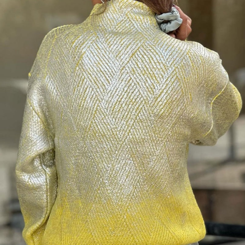 Brielle™ - Pull Tendance à Col Roulé pour Femmes