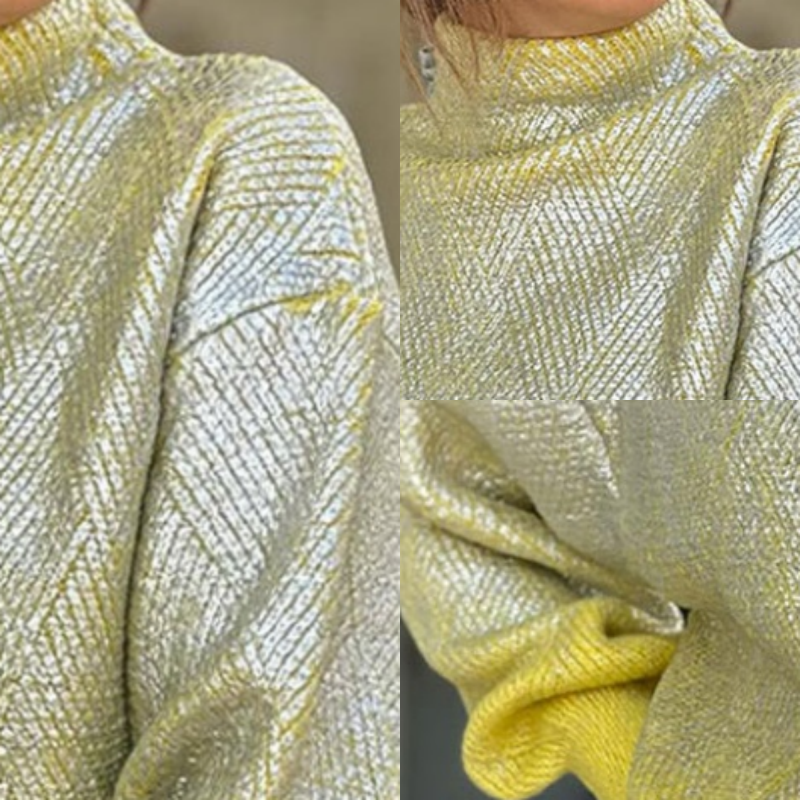 Brielle™ - Pull Tendance à Col Roulé pour Femmes