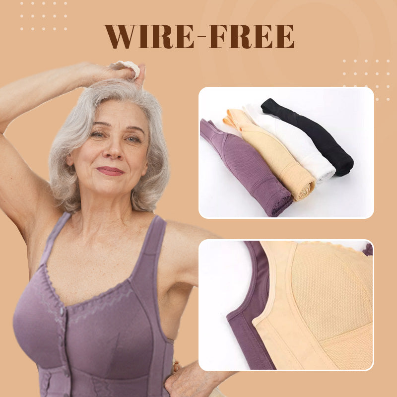 Jean™ - Soutien-Gorge Respirant à Fermeture Frontale
