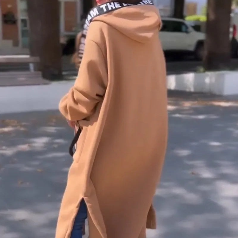 Giselle™ - Veste Longue à Capuche