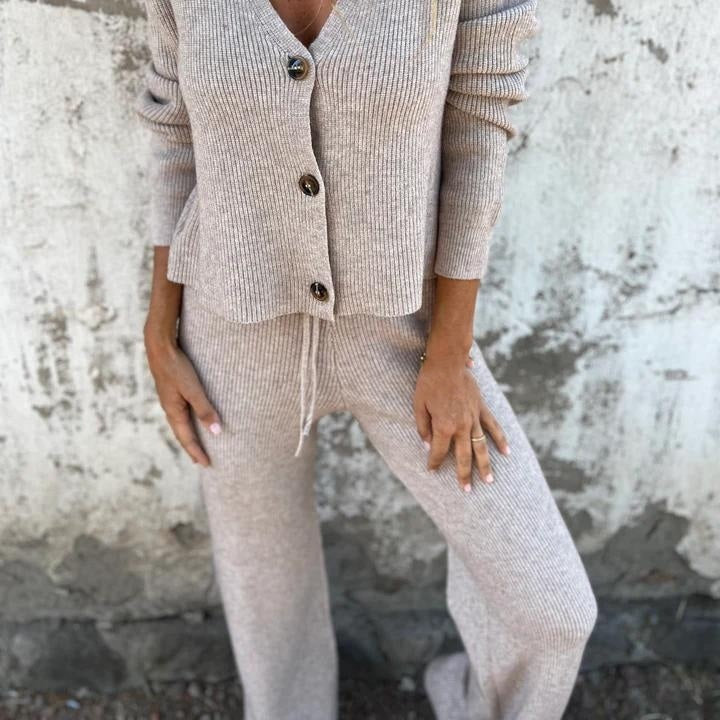 Ilse™ - Ensemble Cardigan & Pantalon Élégant pour Femmes