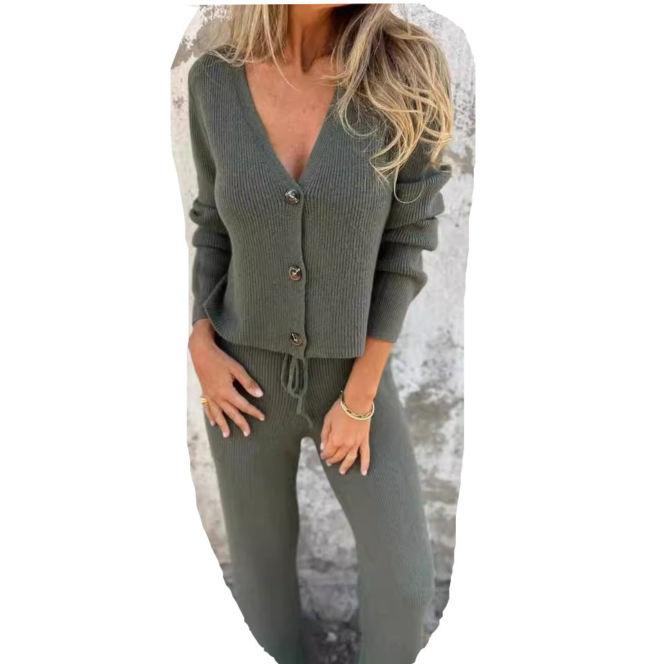 Ilse™ - Ensemble Cardigan & Pantalon Élégant pour Femmes