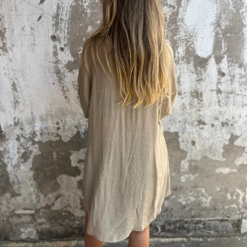 Alora™ - Ensemble chemise à manches longues et short pour femmes
