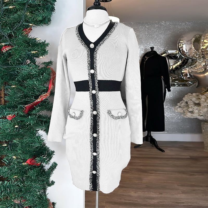 Axelle™ - Robe Slim Élégante et Confortable