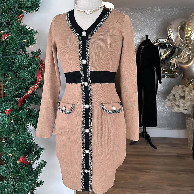 Axelle™ - Robe Slim Élégante et Confortable