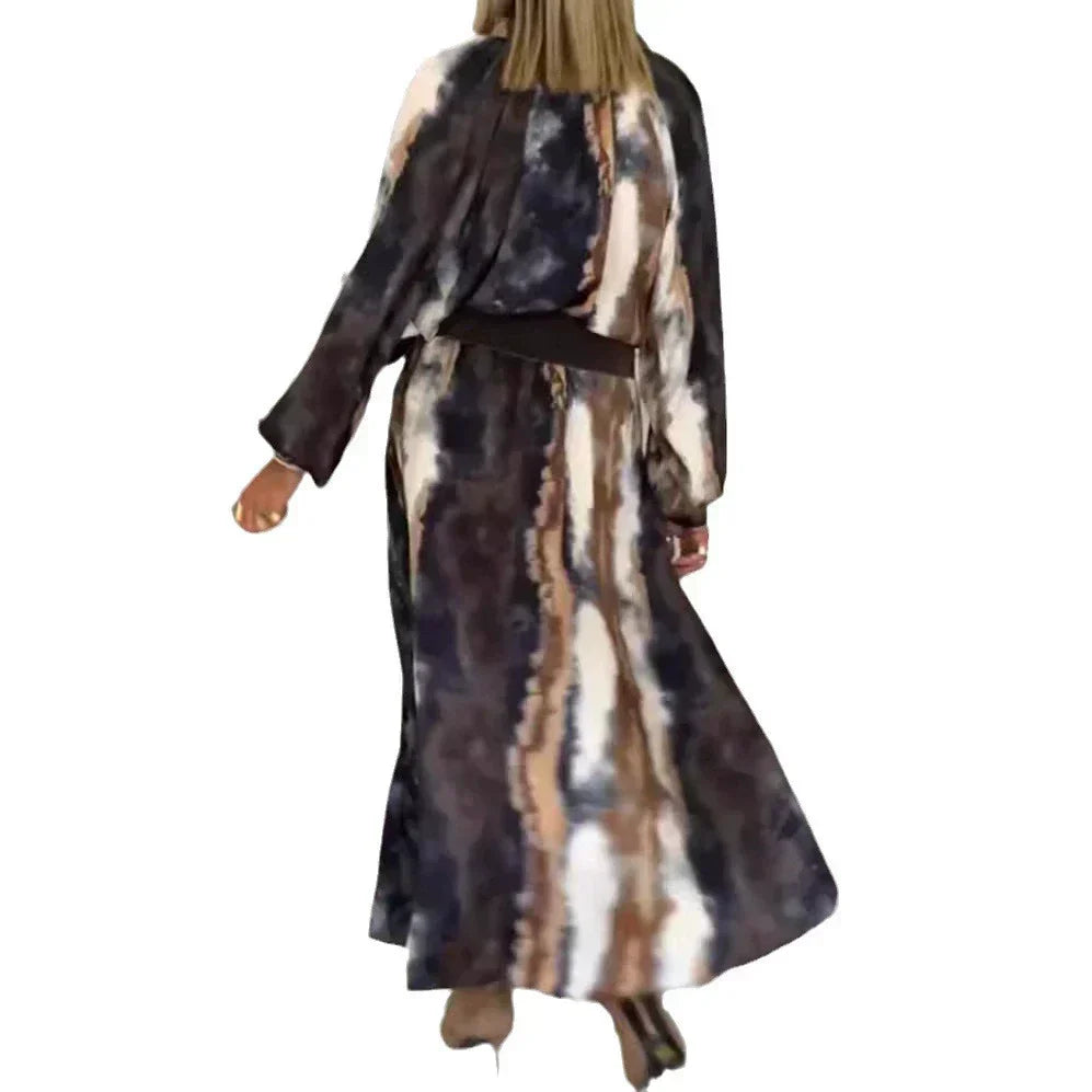 Selma™ - Robe Longue Élégante Tie & Dye