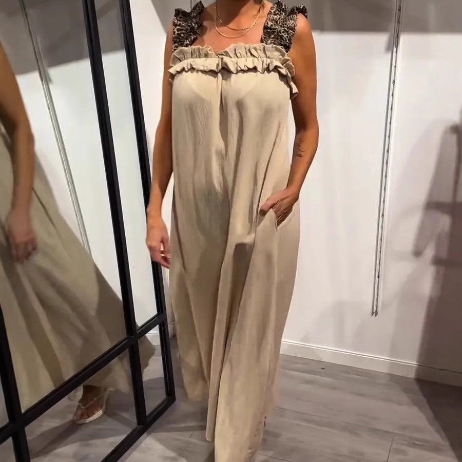 Pascaline™ - Robe Décontractée Sans Manches avec Poches