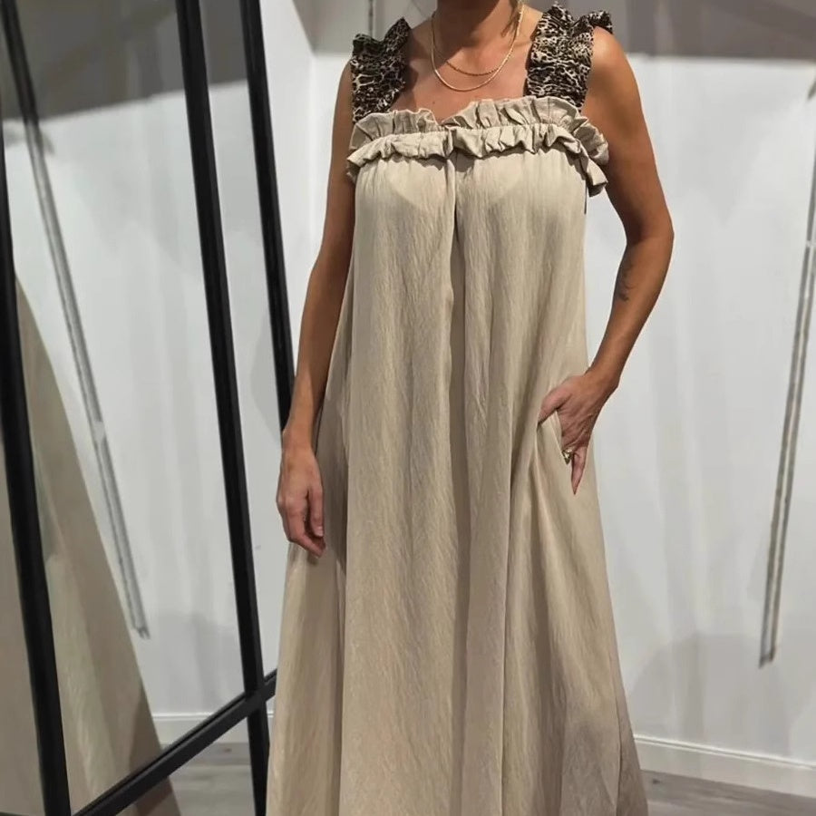 Pascaline™ - Robe Décontractée Sans Manches avec Poches