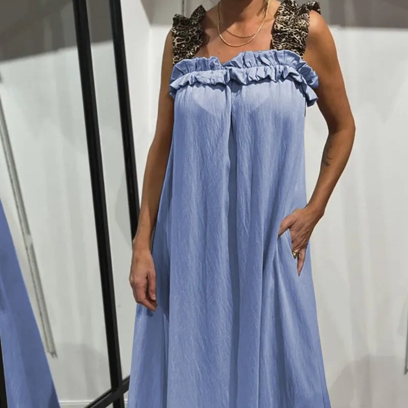 Pascaline™ - Robe Décontractée Sans Manches avec Poches