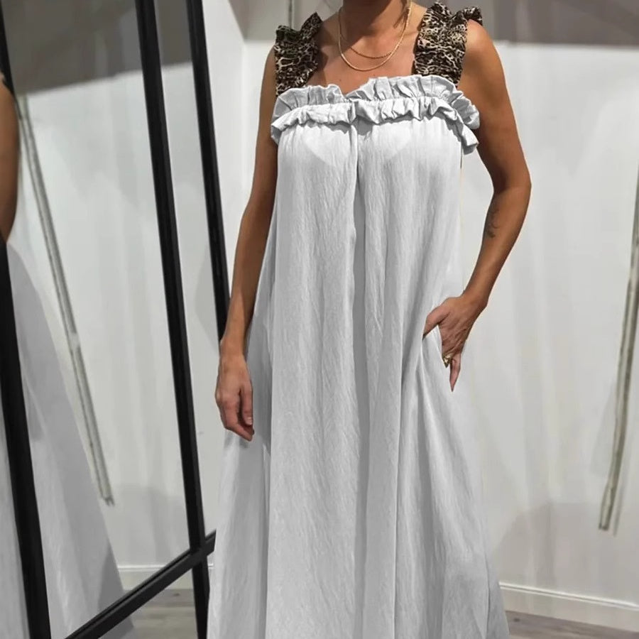 Pascaline™ - Robe Décontractée Sans Manches avec Poches