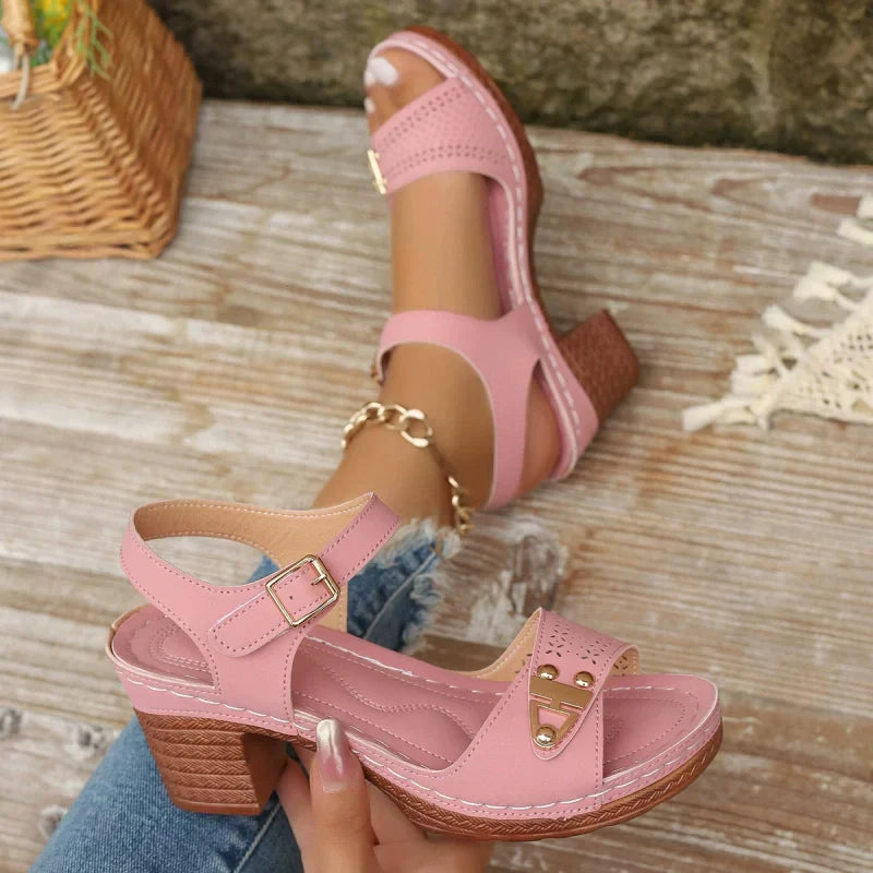 Odelia™ - Sandales à Talons pour Femme