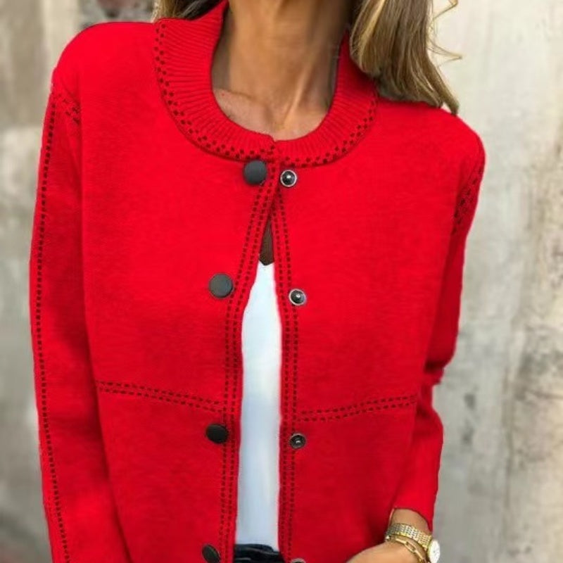 Bea™ - Cardigan Femme avec Fermeture à Boutons