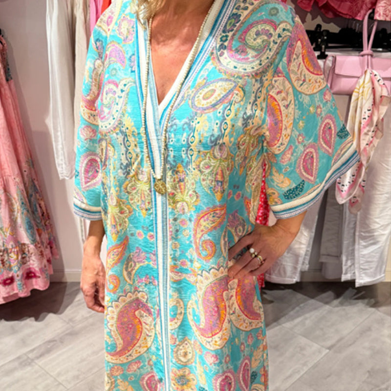 Naelina™ - Robe Confortable avec Imprimé Décontracté pour Femmes
