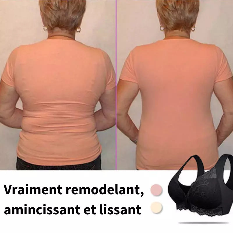 Cira™ - Soutien-gorge sans fil avec fermeture frontale (paquet de 3)