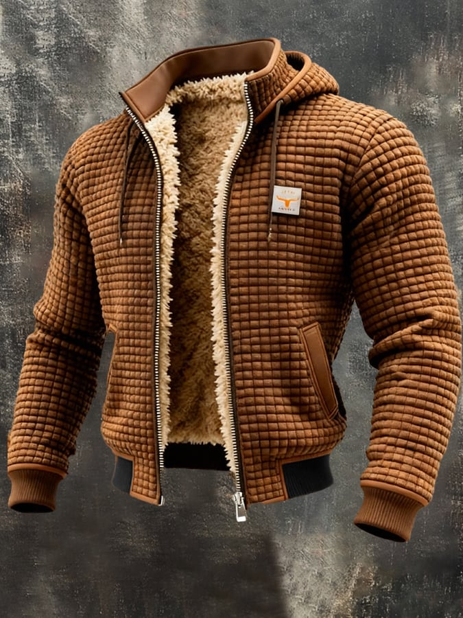 Vincent- Veste Isolante en Polaire Hivernale