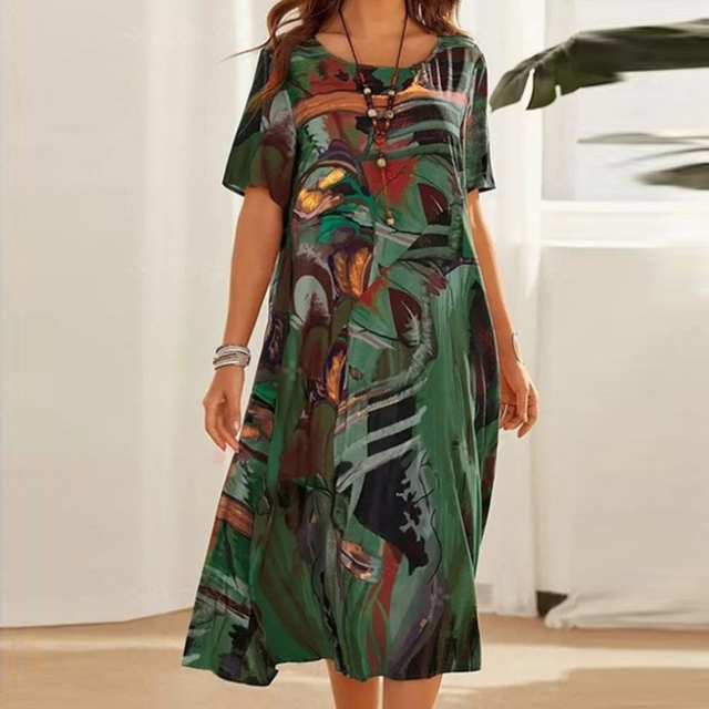 Arielle™ - Robe fleurie confortable