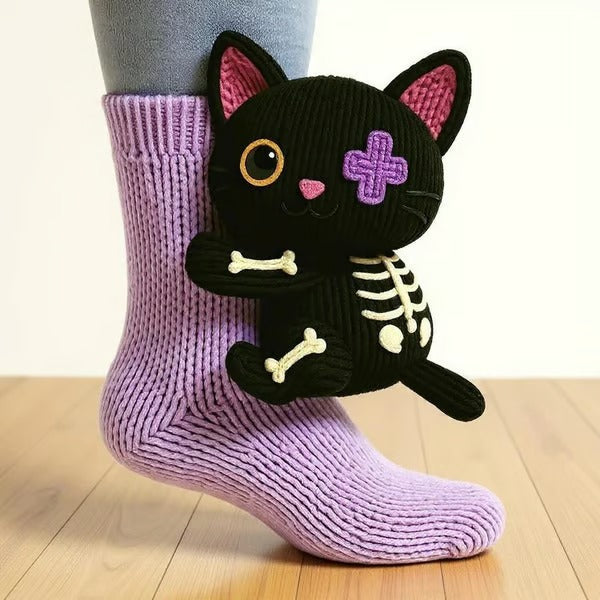 Aurevienne - Chaussettes Douces en Coton Naturel
