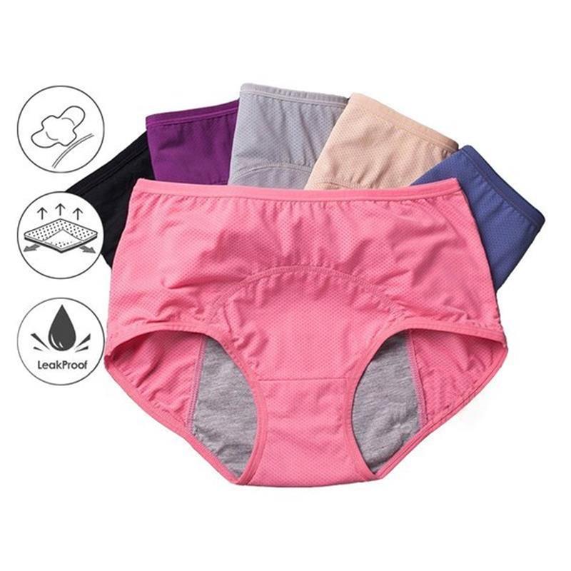 Thalia™ - Culotte Taille Haute Anti-Fuite – Restez à l'abri des fuites en cas d'incontinence et de menstruations
