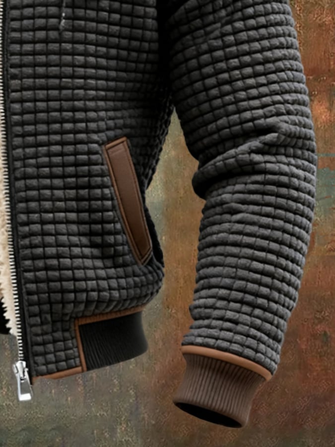 Vincent- Veste Isolante en Polaire Hivernale