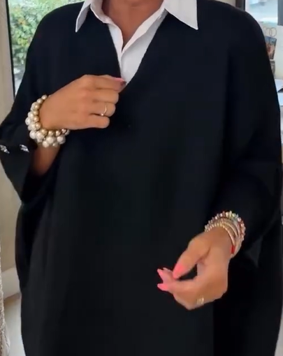 Rosavianne™ - Blouse Femme Chic à Col Chemise