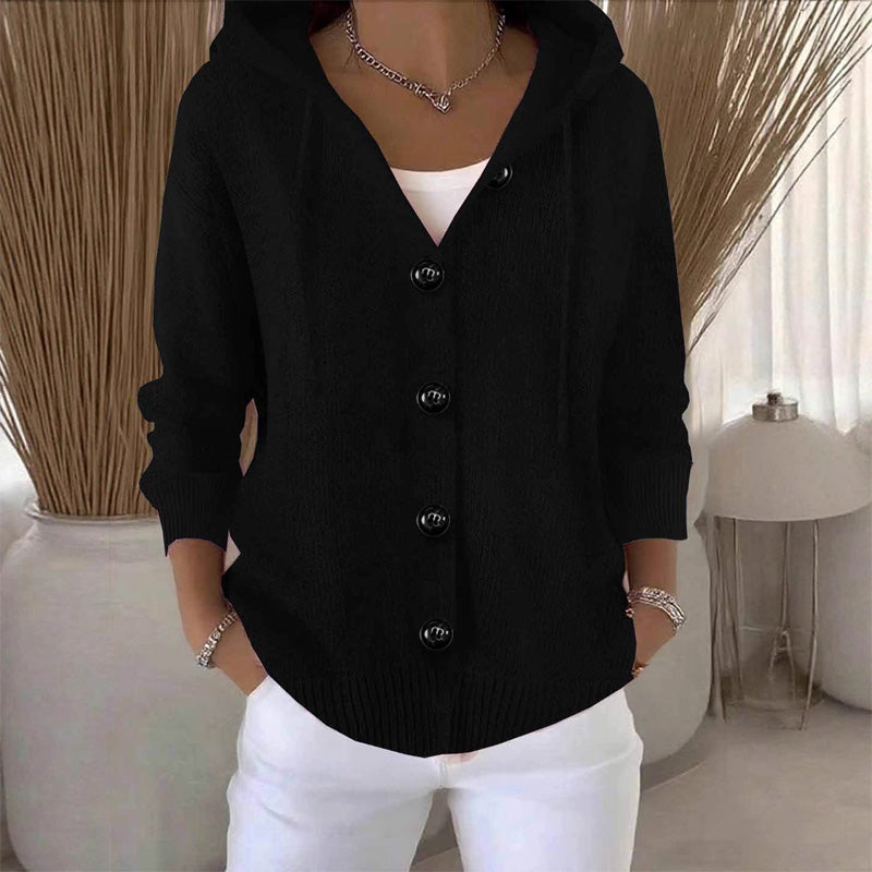Elarisse™ - Cardigan Femme À Manches Longues En Tricot
