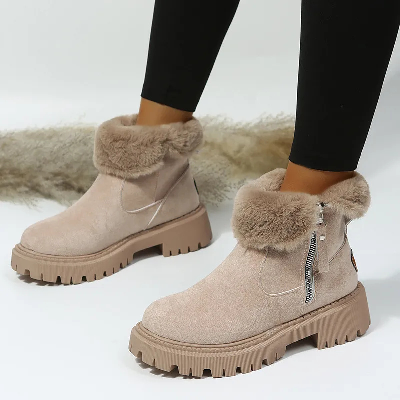 Rhosalynne™ - Bottes d’Hiver Douillettes et Élégantes