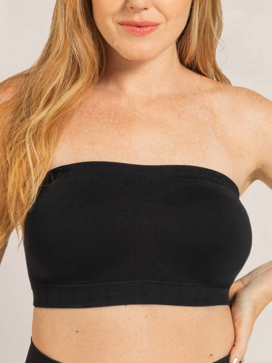 Lysena - Soutien-gorge bandeau sans bretelles ajustable avec confort sans fil