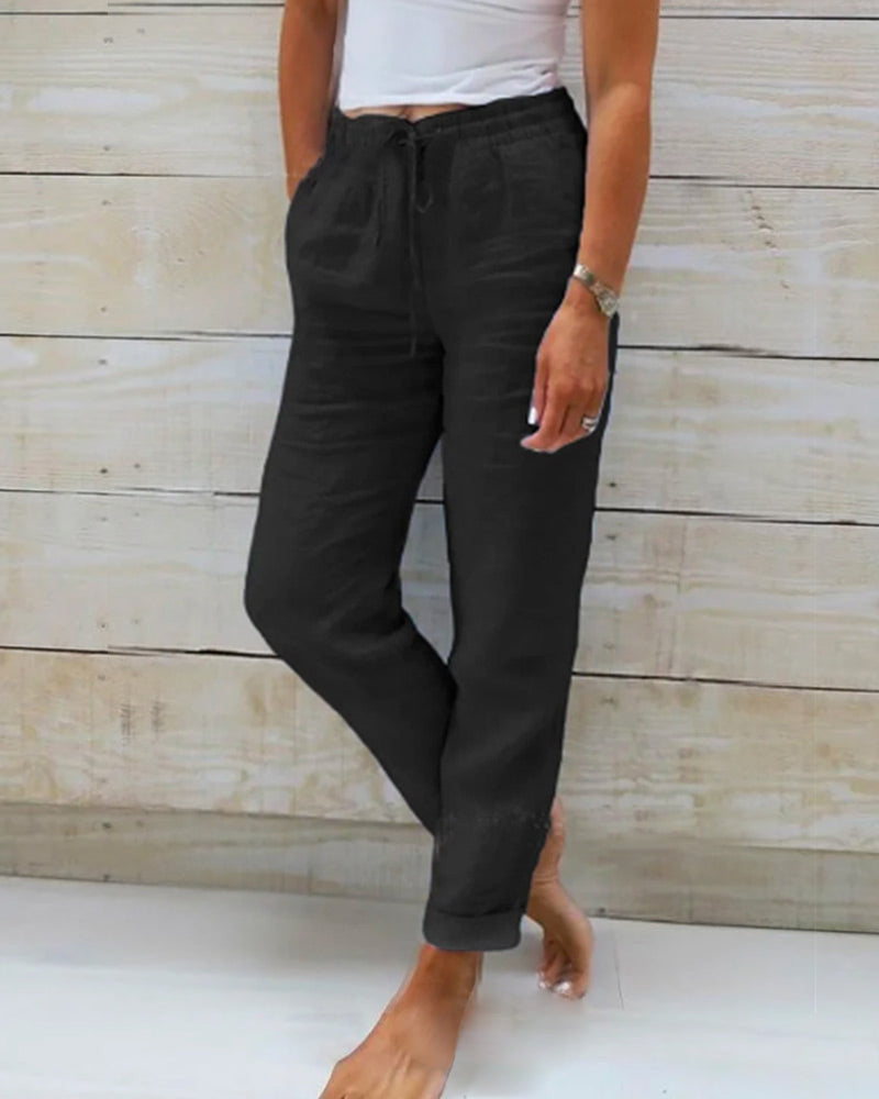 Tamina™ - Pantalon Décontracté avec Cordons de Serrage