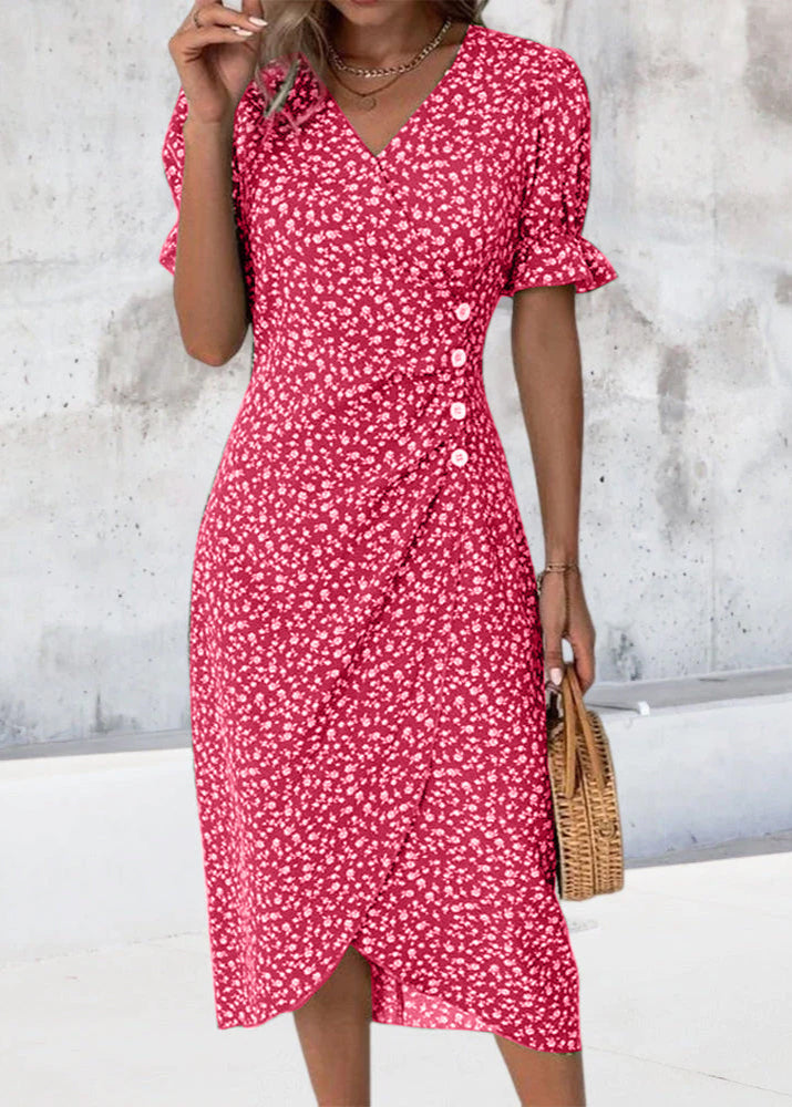 Aysel™ Robe Florale Élégante et Confortable