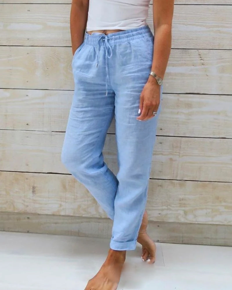 Tamina™ - Pantalon Décontracté avec Cordons de Serrage