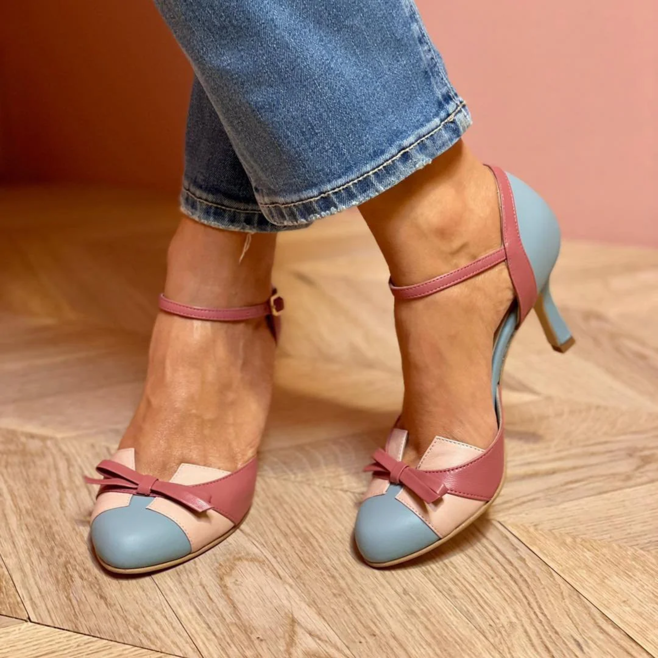 Qovira™ - Sandales Femme Confort Élégant Talon Stable Style Vintage Quotidien