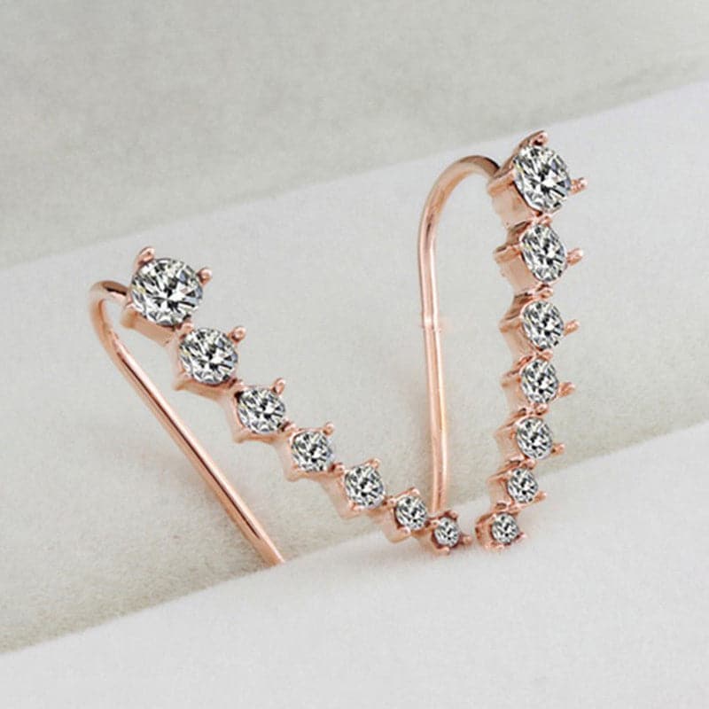 Océane™ - Boucles d'oreilles sept étoiles scintillantes