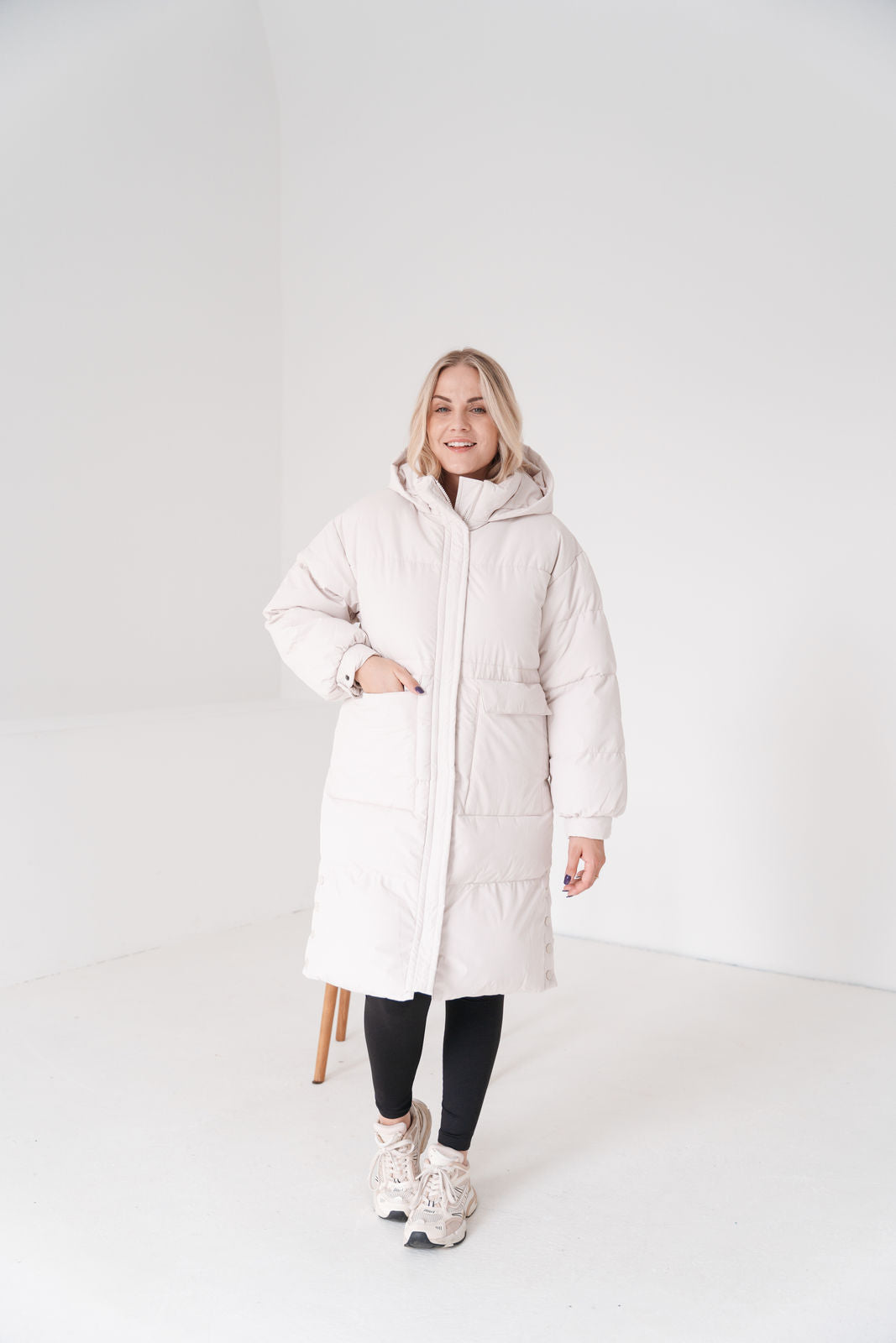 Lonneke™ - Manteau Long Femme Duvet avec Capuchon