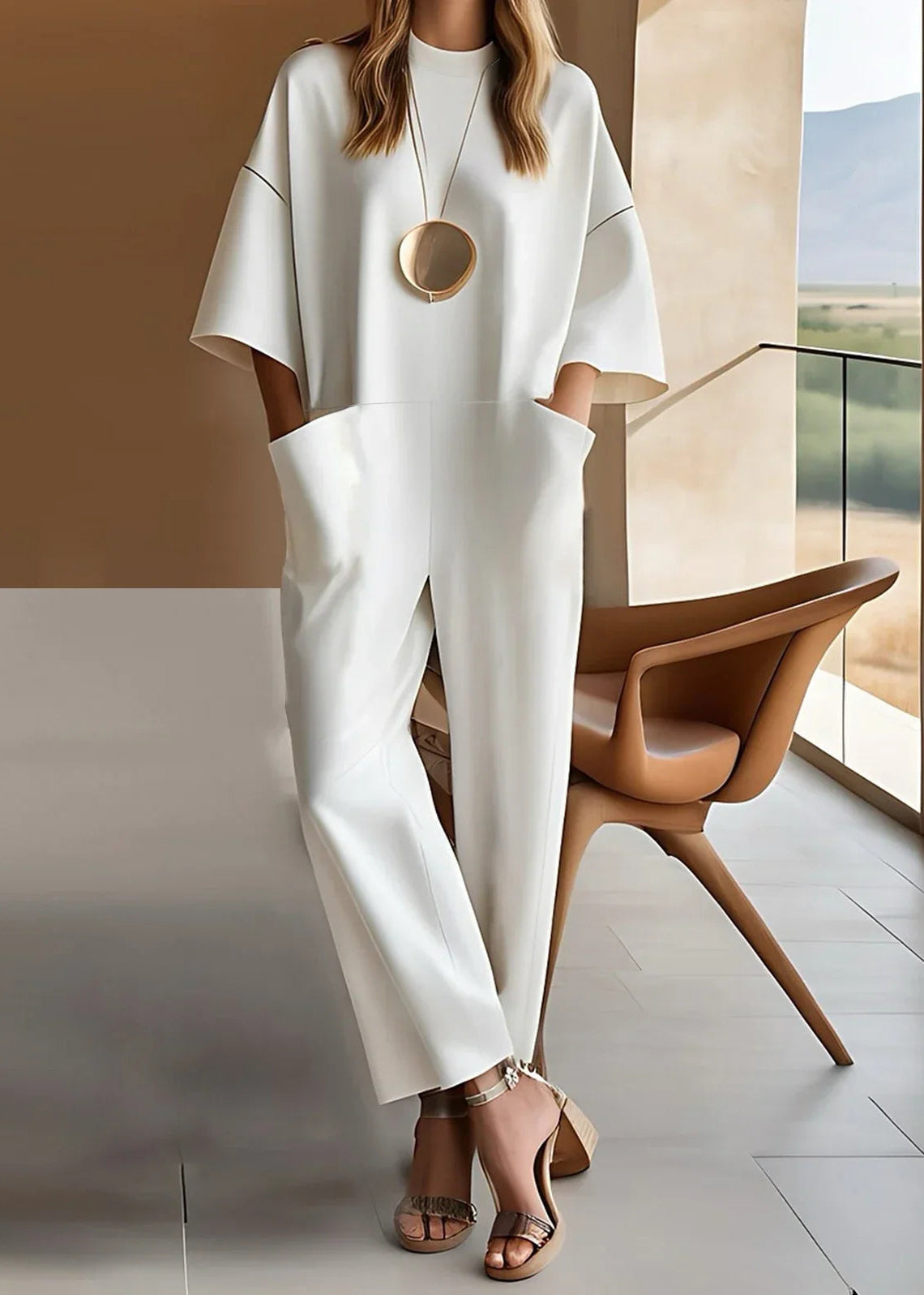 Tanoria - Combinaison style urbain pour un look chic et sans effort