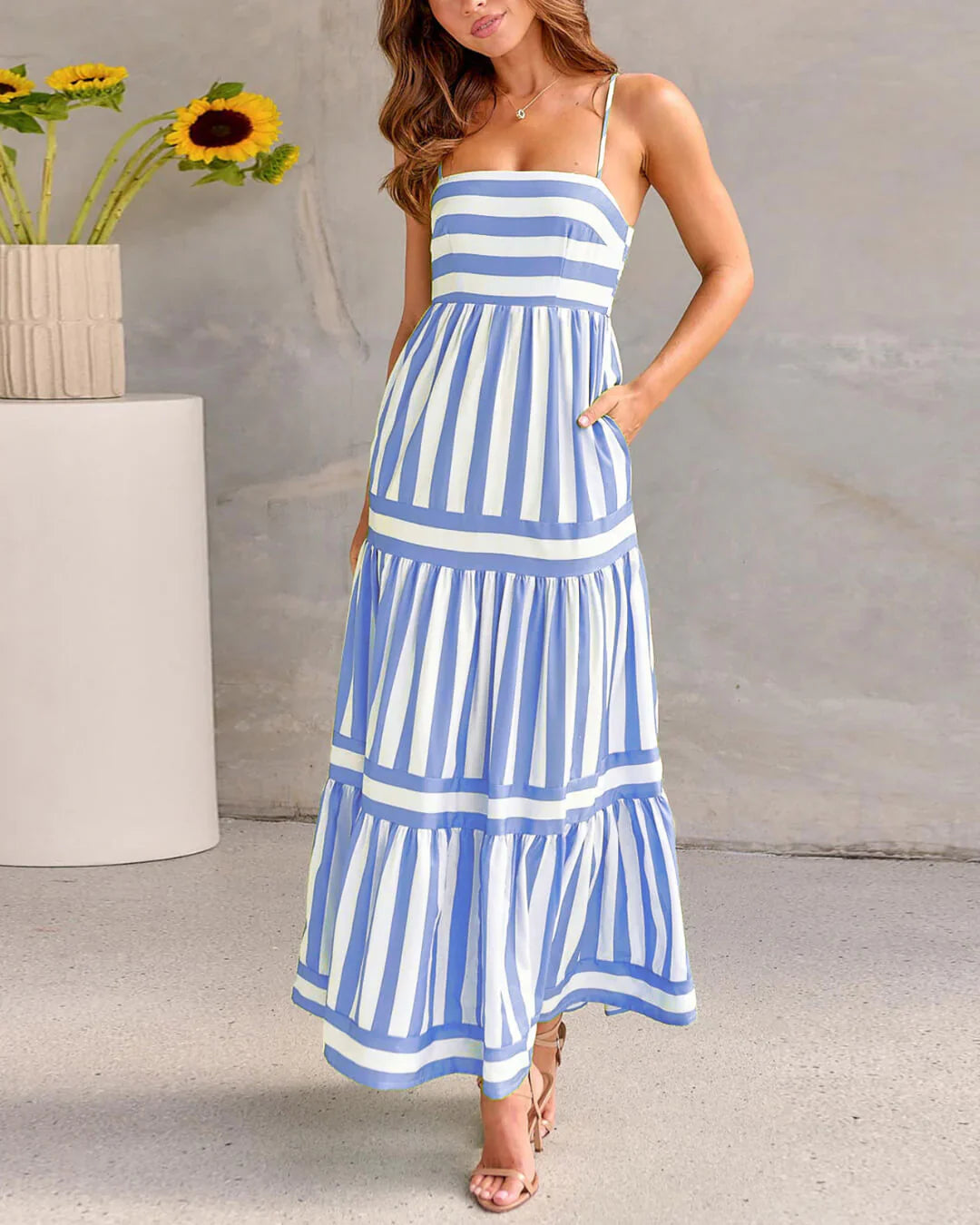 Sonia™- Robe rayée