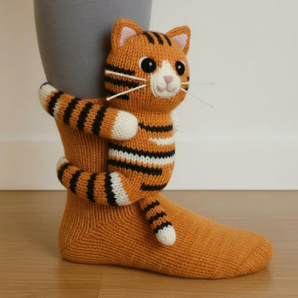 Aurevienne - Chaussettes Douces en Coton Naturel
