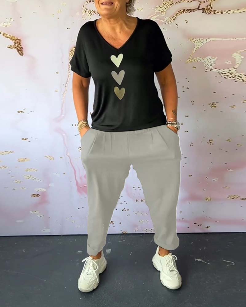 Tavira™ - Pantalon Décontracté Confortable avec Poche et Couleur Unie