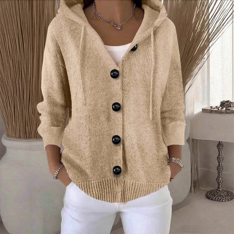Elarisse™ - Cardigan Femme À Manches Longues En Tricot