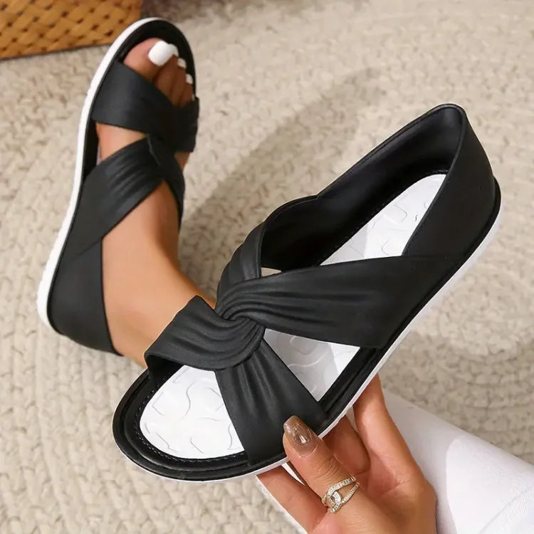 Florinda™ - Sandales confortables à nœud papillon pour femmes