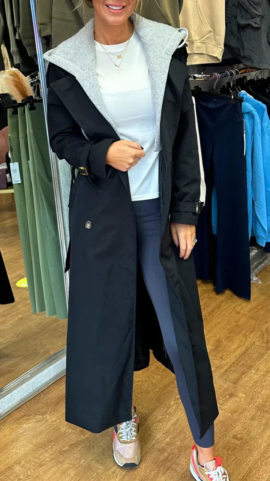 Paulien™ - Manteau Trench Vintage Élégant avec Ceinture